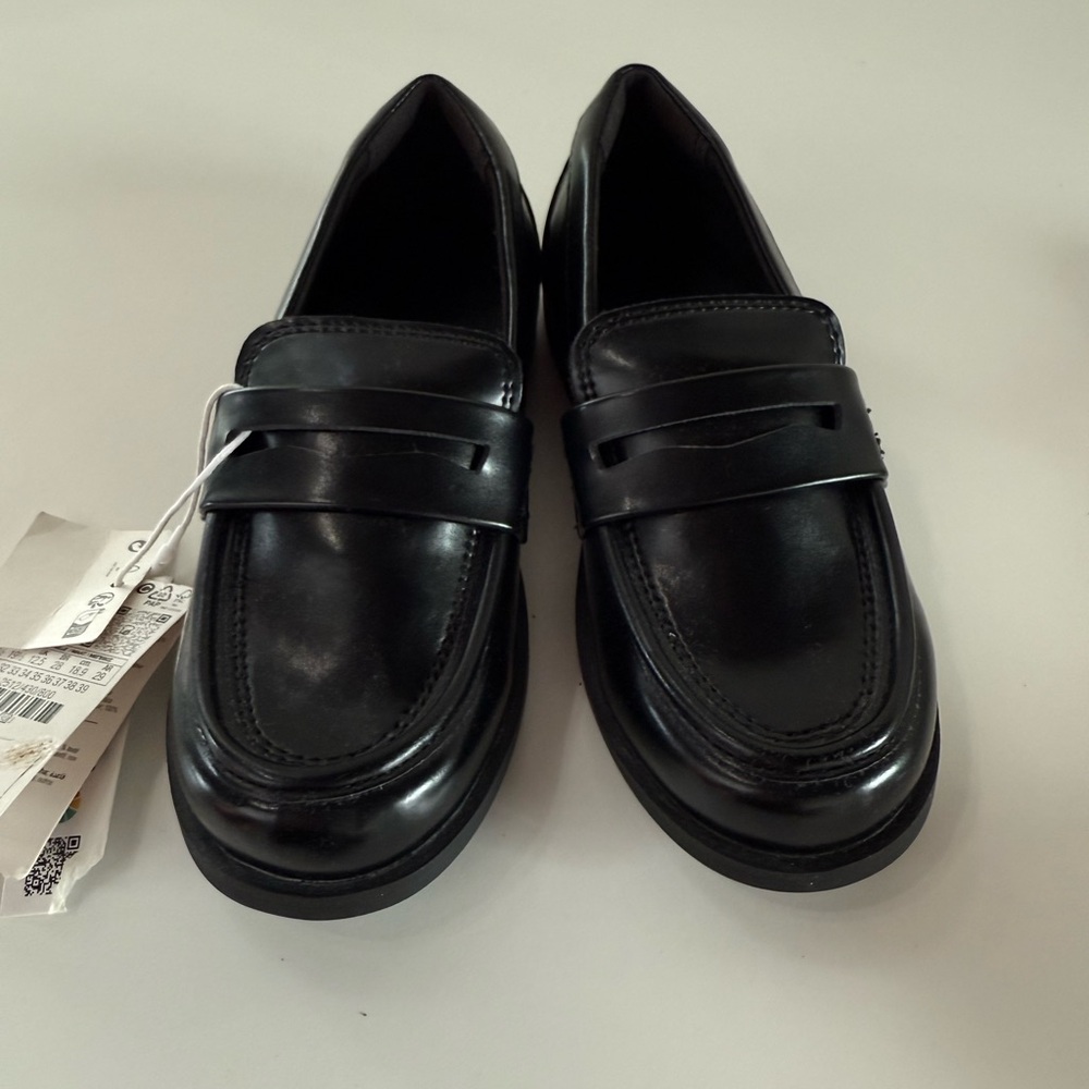 Zara Kids Black Loafers - School uniform